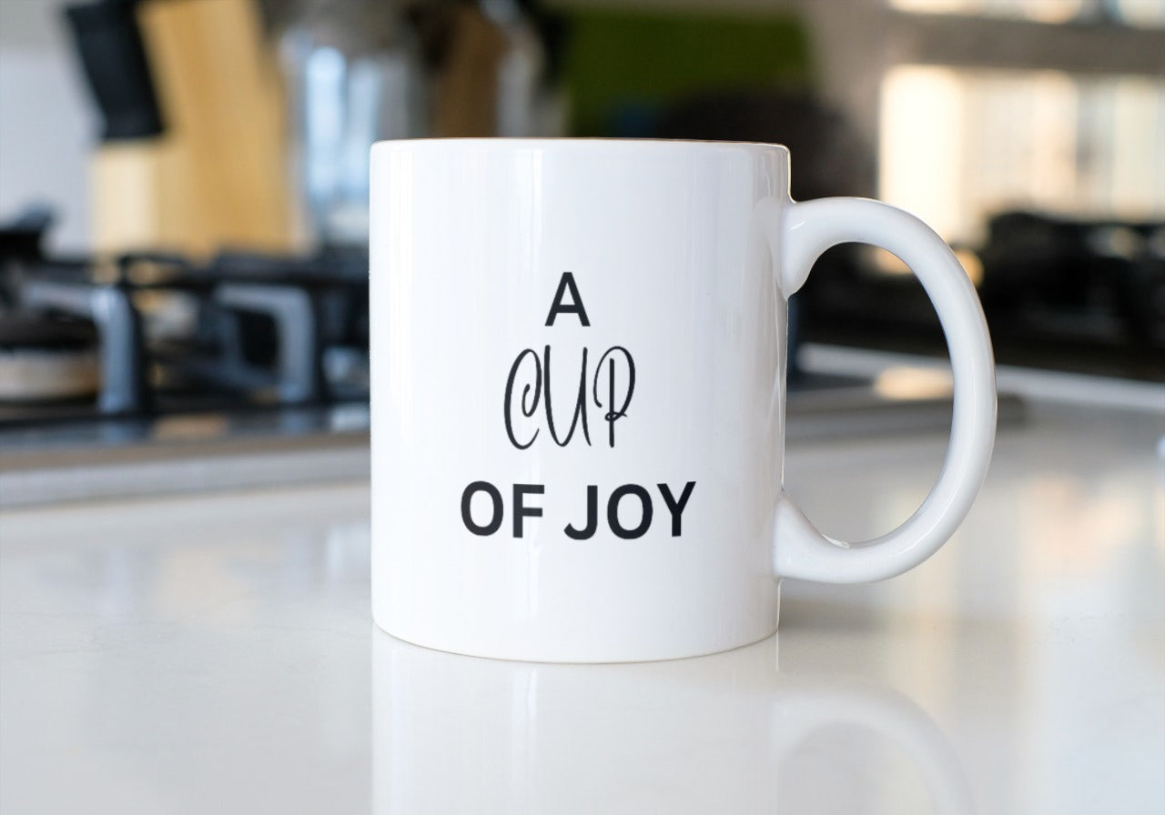 Customisable Coffee Mug-A Cup of joy