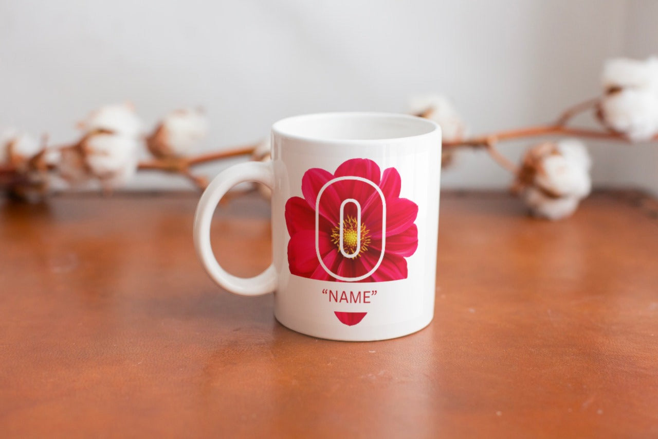 Name on red flower
