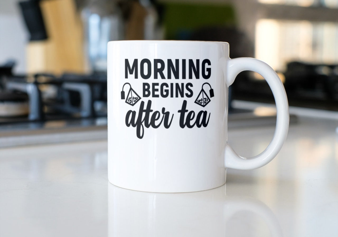 Morning begins after tea
