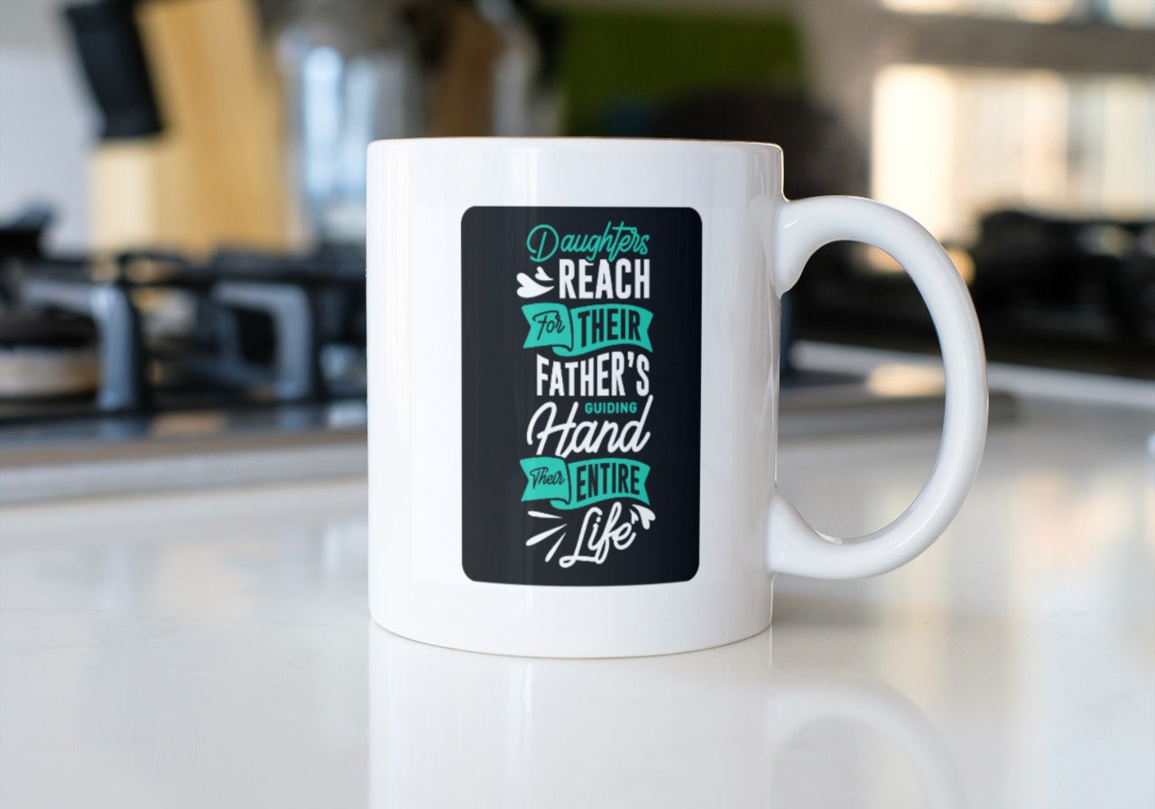 Dad-Daughters reach for their fathers guiding hand their entire life