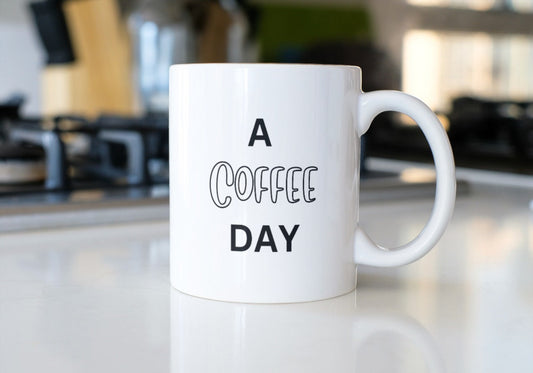 Customisable Coffee Mugs-A Coffee Day