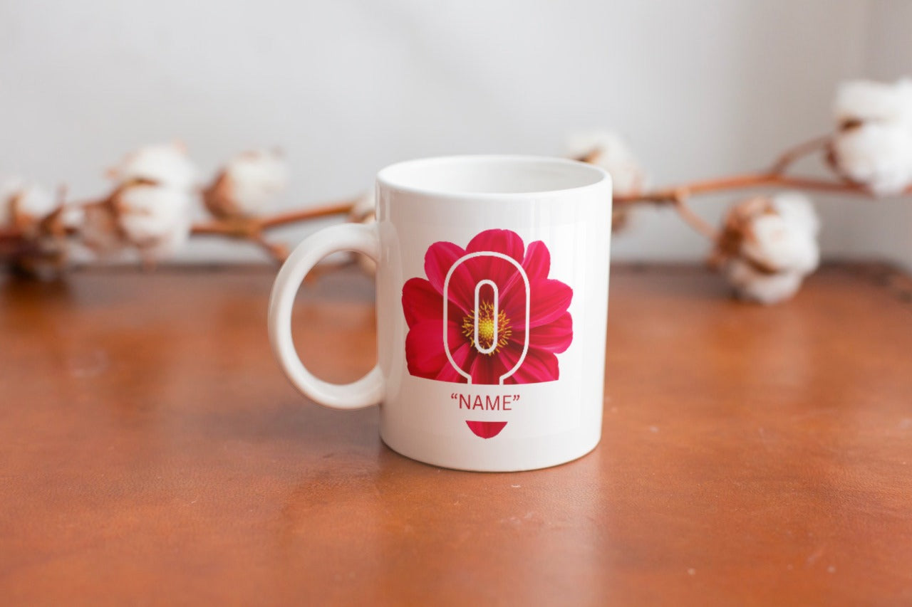 Name on red flower