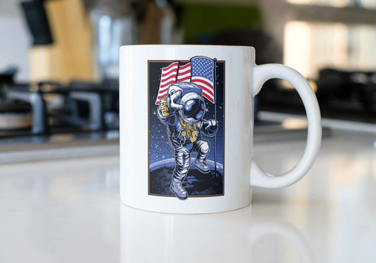 Astronaut with bling